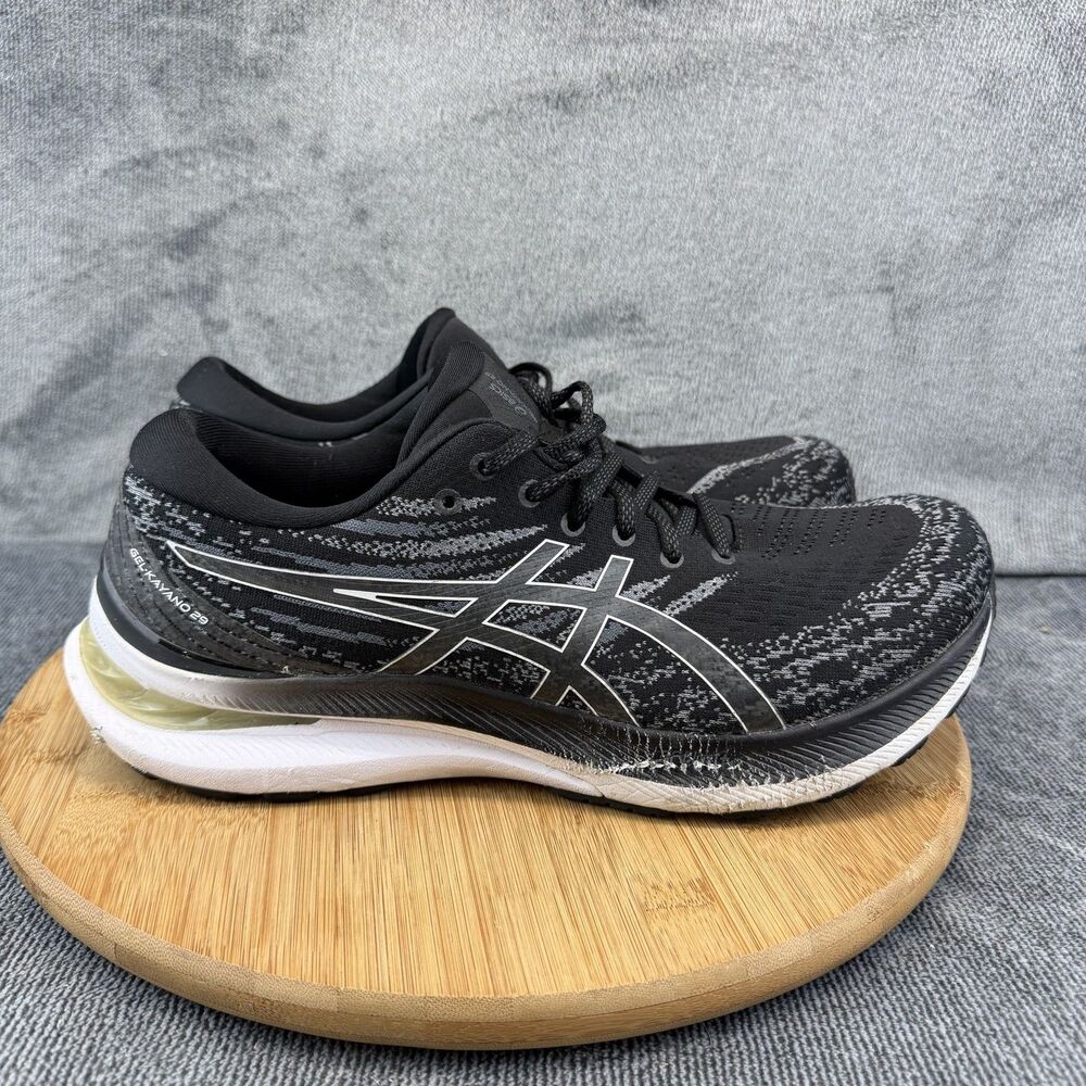 ASICS GEL-Kayano 29 Shoes Mens Size 10.5 Black Running Sneakers 1011B470